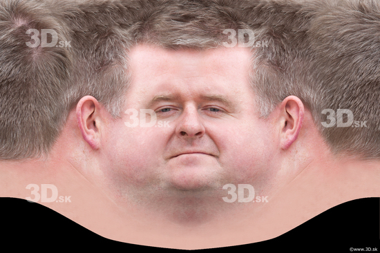 Head Man White Chubby Head textures