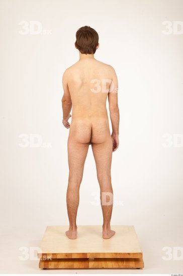 Whole Body Man Animation references Nude Slim Studio photo references