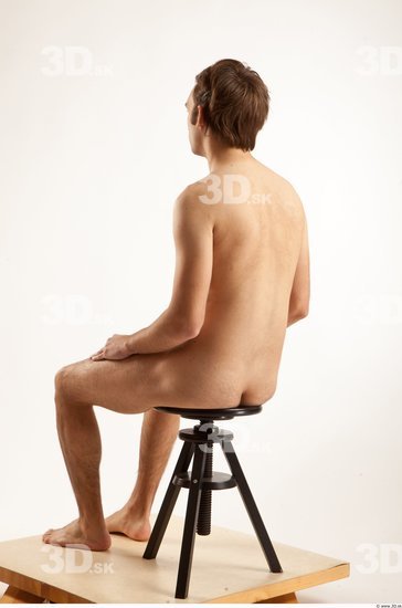 Whole Body Man Artistic poses White Nude Slim