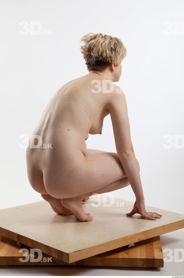 Whole Body Woman Nude Average Studio photo references