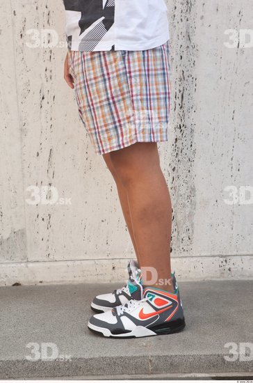 Leg Man Asian Casual Shorts Average Street photo references