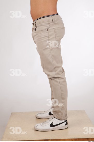 Leg Man Casual Trousers Athletic Studio photo references