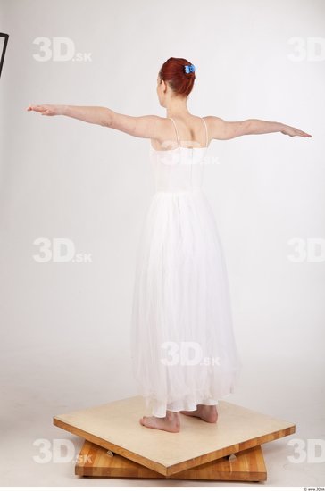 Whole Body T poses Casual Dress Studio photo references