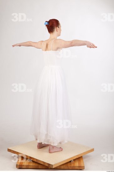 Whole Body T poses Casual Dress Studio photo references