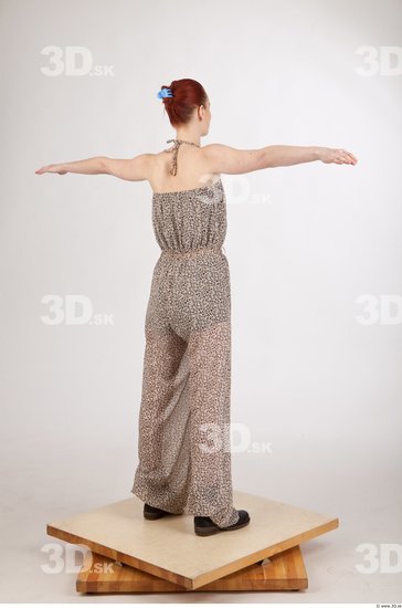 Whole Body T poses Casual Dress Studio photo references