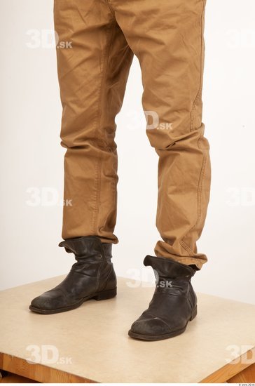 Calf Casual Trousers Athletic Studio photo references