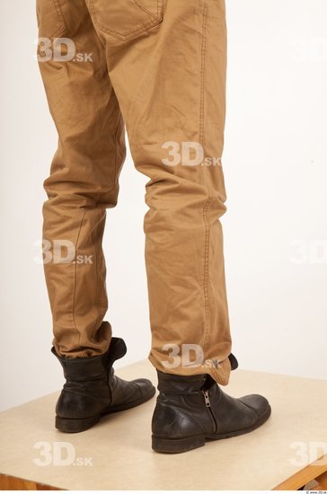 Calf Casual Trousers Athletic Studio photo references