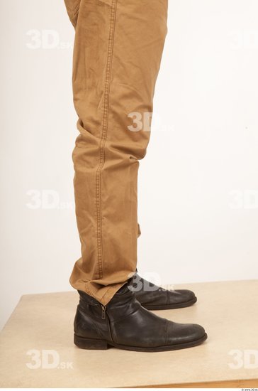 Calf Casual Trousers Athletic Studio photo references