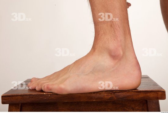 Foot Nude Athletic Studio photo references