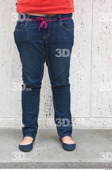 Leg Woman Casual Jeans Street photo references