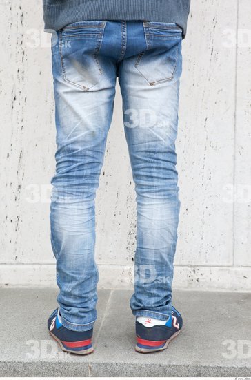 Leg Man White Casual Jeans Average