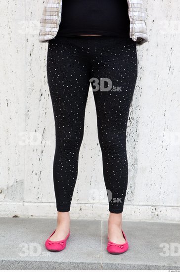 Leg Woman Casual Average Leggings Street photo references