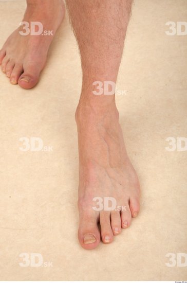 Foot Man Nude Average Studio photo references