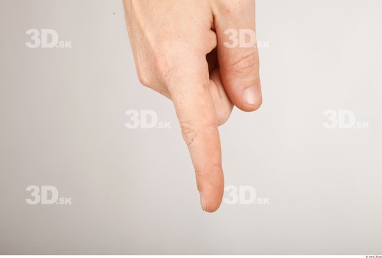 Fingers Man Average Studio photo references