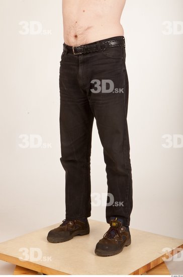 Leg Man Casual Trousers Average Studio photo references