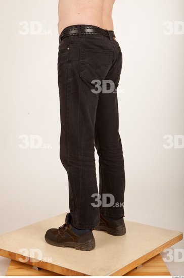 Leg Man Casual Trousers Average Studio photo references