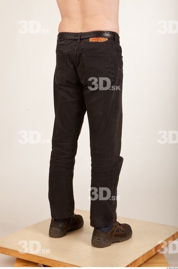 Leg Man Casual Trousers Average Studio photo references