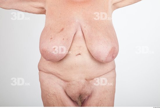 Belly Nude Overweight Wrinkles Studio photo references