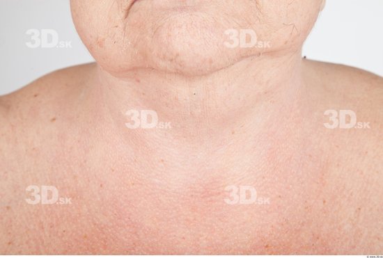 Neck Nude Overweight Studio photo references