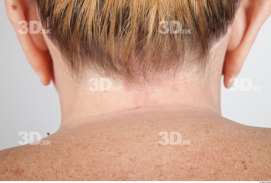 Neck Nude Overweight Studio photo references