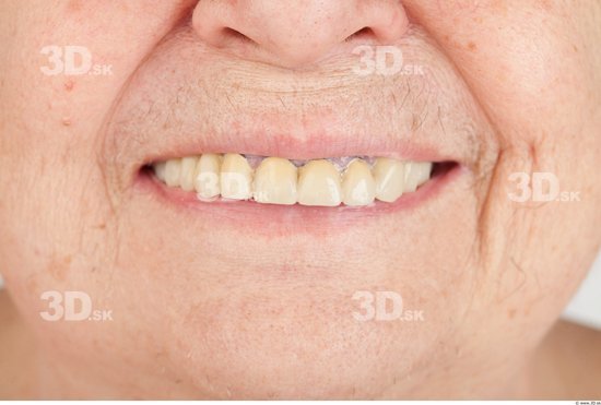 Teeth Overweight Wrinkles Studio photo references