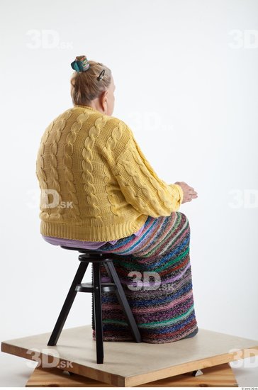 and more Whole Body Woman Artistic poses White Casual Overweight Wrinkles