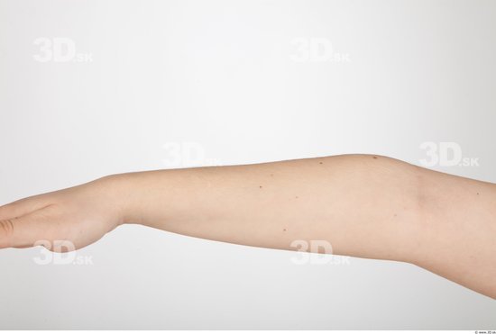 Forearm Woman Nude Slim Studio photo references