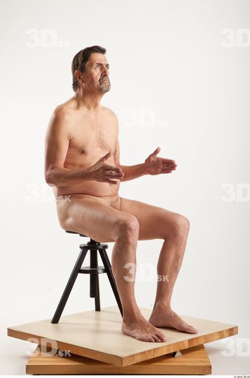 Whole Body Man Artistic poses White Nude Average