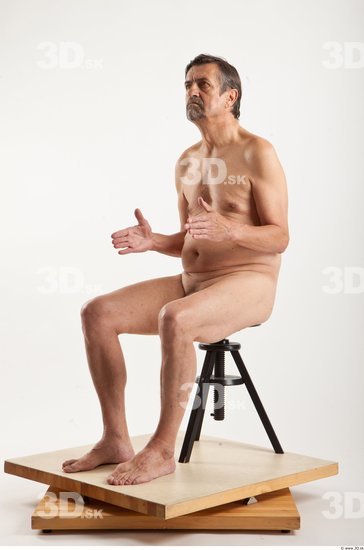 Whole Body Man Artistic poses White Nude Average