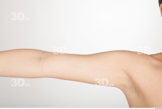 Arm Nude Slim Studio photo references