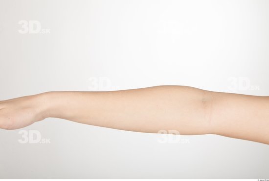 Forearm Nude Slim Studio photo references