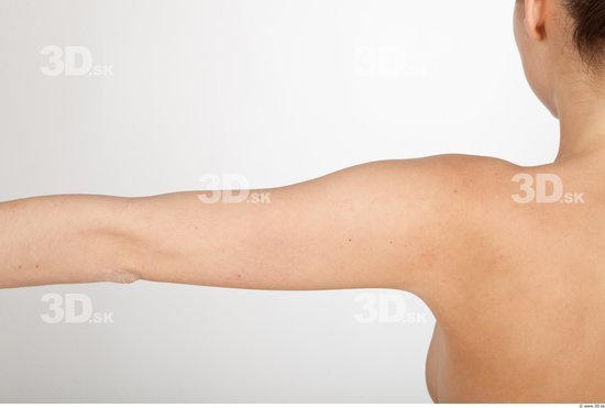 Arm Nude Slim Studio photo references