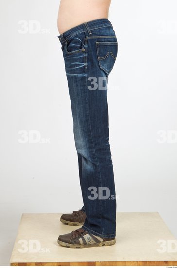 Leg Man Casual Jeans Average Studio photo references