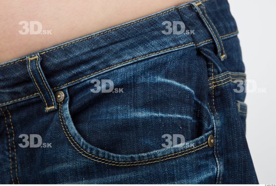 Man Casual Jeans Average Studio photo references