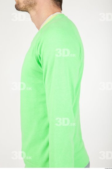 Arm Man Casual Sweater Athletic Studio photo references