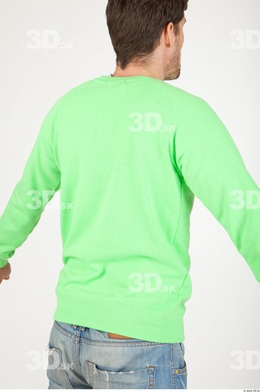 Upper Body Man Casual Sweater Athletic Studio photo references