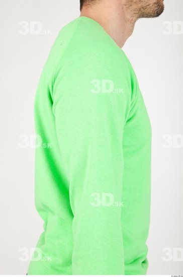 Arm Man Casual Sweater Athletic Studio photo references