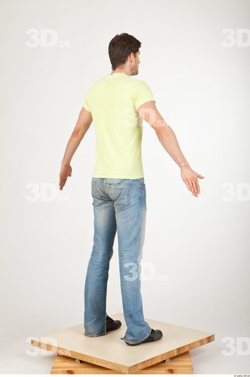 Whole Body Man Animation references Casual Athletic Studio photo references