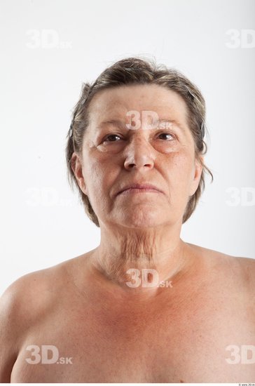 Head Woman Animation references White Average Wrinkles