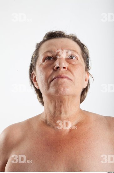 Head Woman Animation references White Average Wrinkles