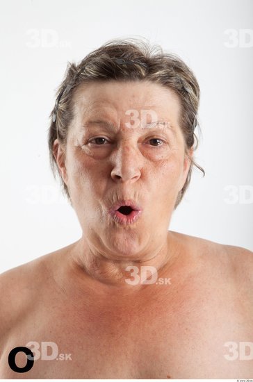 Head Phonemes Woman White Average Wrinkles