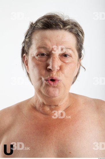 Head Phonemes Woman White Average Wrinkles