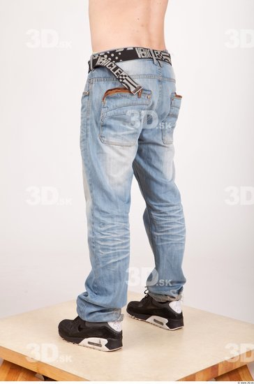 Leg Man Casual Jeans Average Studio photo references