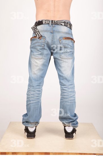 Leg Man Casual Jeans Average Studio photo references