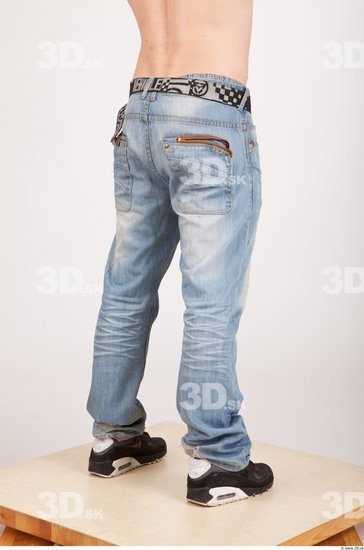 Leg Man Casual Jeans Average Studio photo references