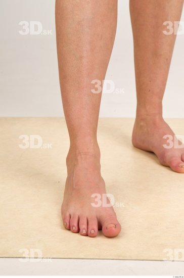 Foot Woman Nude Average Studio photo references