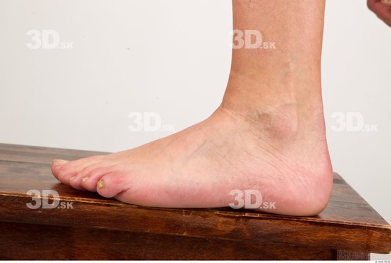 Foot Woman Nude Average Studio photo references