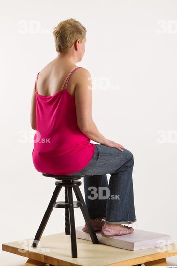 Whole Body Woman Artistic poses Casual Studio photo references