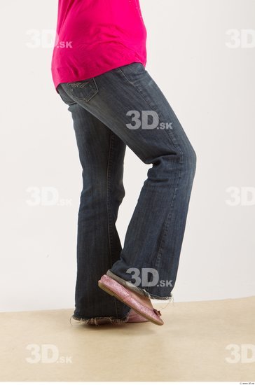 Leg Woman Animation references Casual Jeans Studio photo references