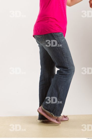 Leg Woman Animation references Casual Jeans Studio photo references